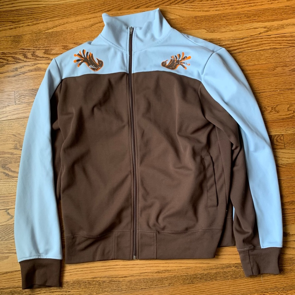 XL MENS BUFFULO ZIP UP JACKET